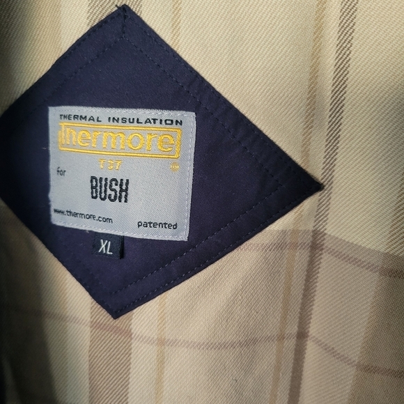 Thermore T37 for Bush Men's Pilot Thermal Insulation Jacket XL Blue - Picture 7 of 15